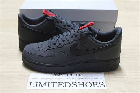 nike air force 107 aanthracite black universe red|Nike Air Force 1' 07.